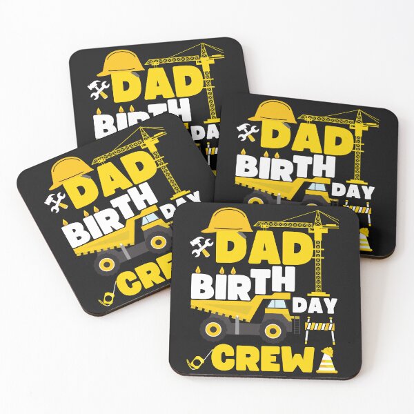 Item preview, Dad Birthday Crew Construction Birthday Party designed and sold by PuPPuB.