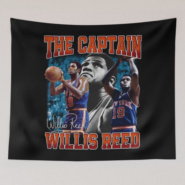 Item preview, Willis Reed The Captain Basketball Legend Signature Vintage Retro 80s 90s Bootleg Rap Style designed and sold by Jonas Homenick ⭐⭐⭐⭐⭐(316).