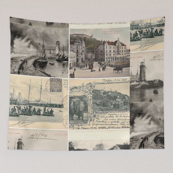 Item preview, Vintage Postcards Picture Montage #4 designed and sold by Krispsm.