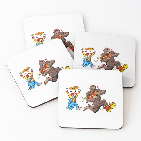 Item preview, Bigfoot and Clown - Big Shoes to Fill   designed and sold by UiiHuff.