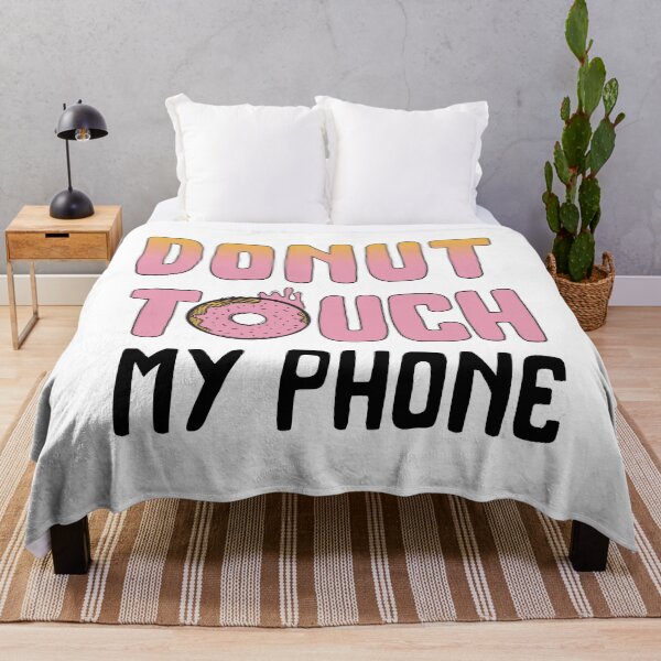 Item preview, Donut touch my phone designed and sold by Tayadesigns.