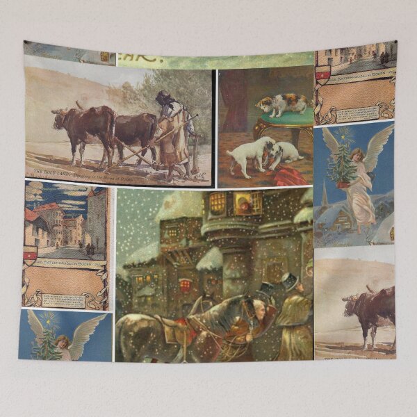 Item preview, Vintage Postcards Picture Montage #5 designed and sold by Krispsm.