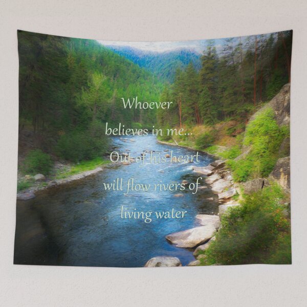Item preview, Rivers of Living Water - John 7:38 designed and sold by Kathy Weaver.