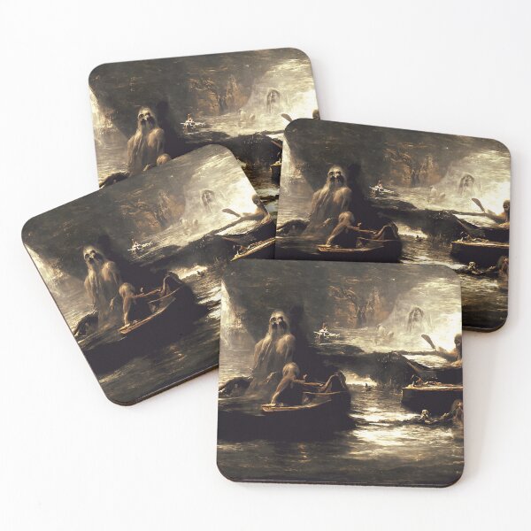 Item preview, The damned souls of the River Styx designed and sold by AM FineArtPrints.