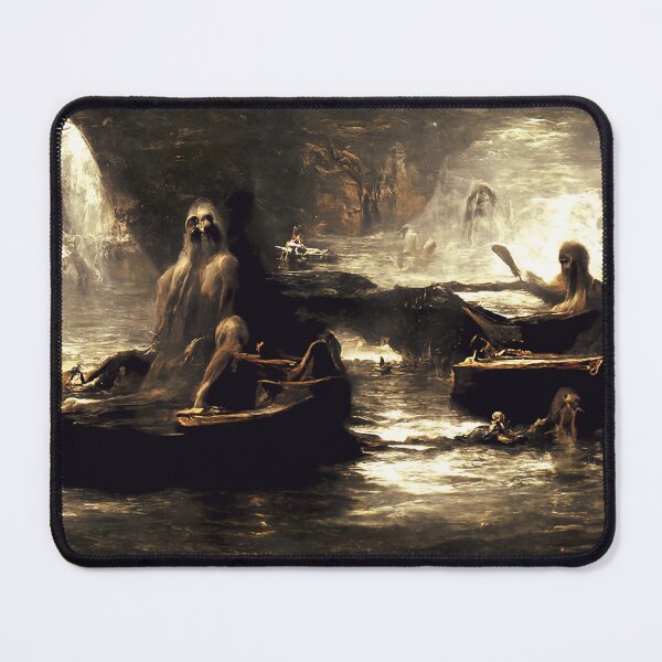 Item preview, The damned souls of the River Styx designed and sold by AM FineArtPrints.