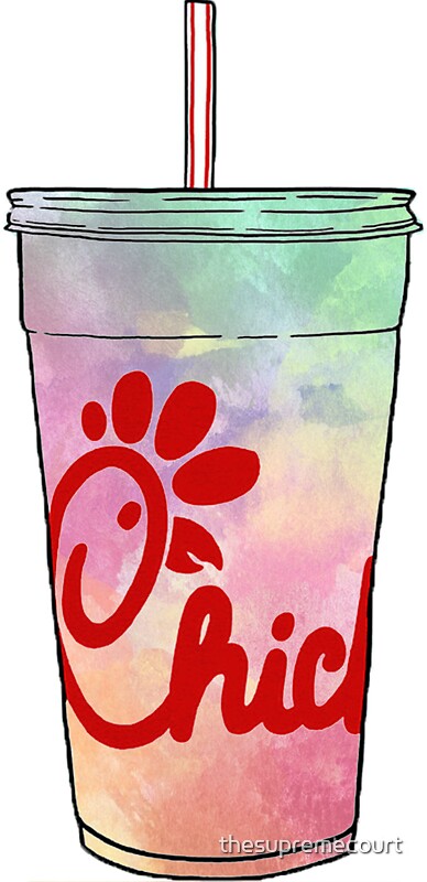 "Chick-Fil-A Watercolor" Stickers by thesupremecourt | Redbubble