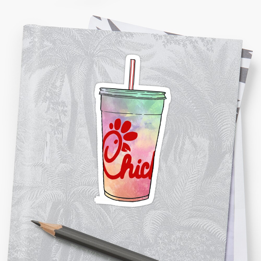 Chick Fil A Watercolor Stickers By Thesupremecourt Redbubble