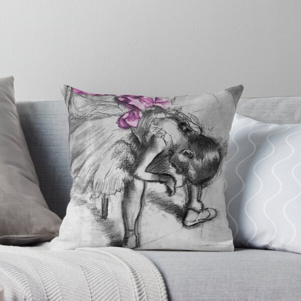 Item preview, Edgar Degas - Three Dancers Resting- Digital Remastered Edition with black and white background version 1 designed and sold by M-Infinite.