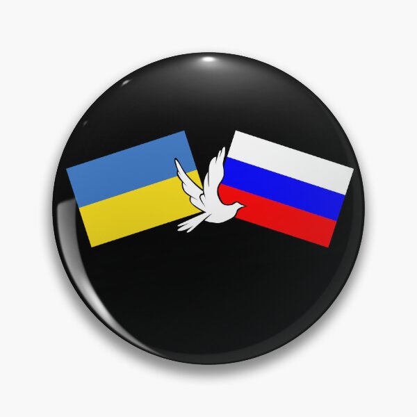 Item preview, Ukraine peace with Russia freedom solidarity designed and sold by Magamasta.