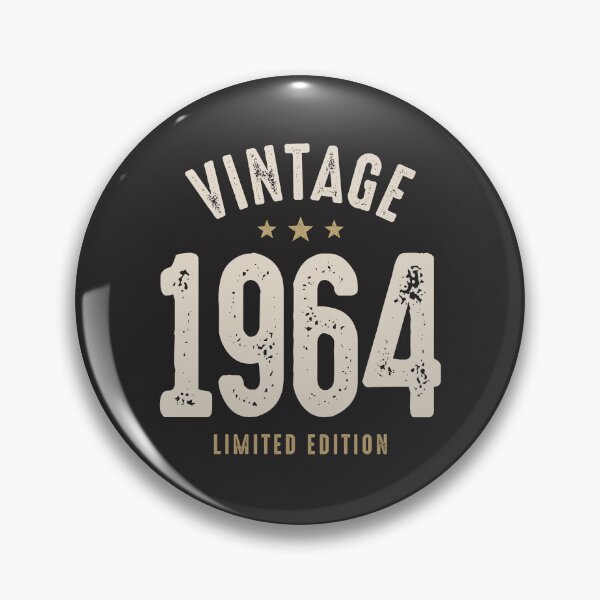 Item preview, Vintage Born in 1964 60th Birthday Retro Classic designed and sold by cidolopez.