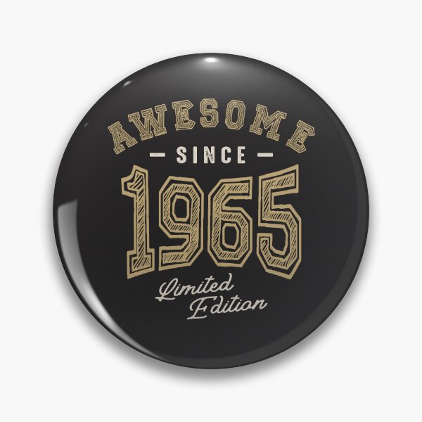Item preview, Awesome Since 1965 - 59th Birthday Retro Classic designed and sold by cidolopez.