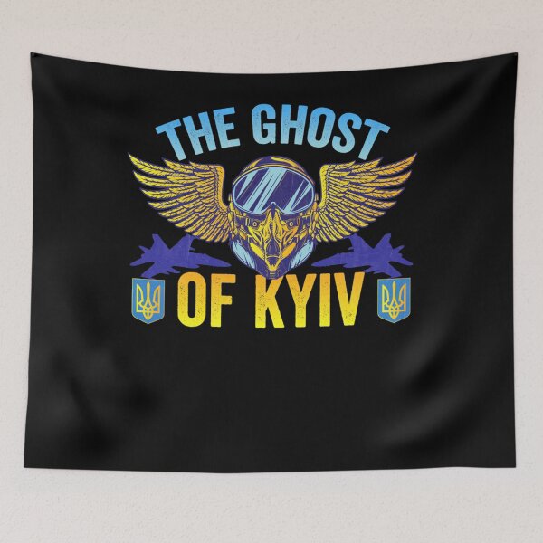Item preview, The Ghost of Kyiv, Stand With Ukraine, Ace Fighter Pilot Essential designed and sold by CharlesEkokob.