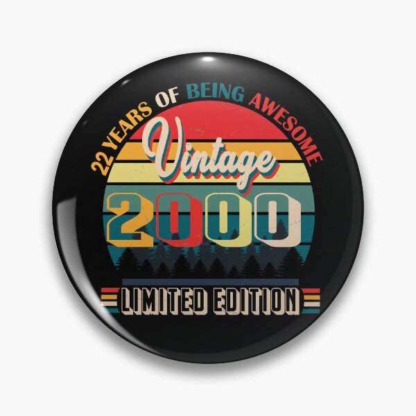 Item preview, 22 years of being awesome vintage 2000 limited edition | Born January 2000 Limited Edition 22 Years Of Being Awesome Vintage , January 2000 22 Years Old , 22th Birthday designed and sold by SimoSaladain.