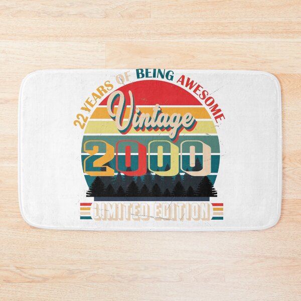 Item preview, 22 years of being awesome vintage 2000 limited edition | Born January 2000 Limited Edition 22 Years Of Being Awesome Vintage , January 2000 22 Years Old , 22th Birthday designed and sold by SimoSaladain.