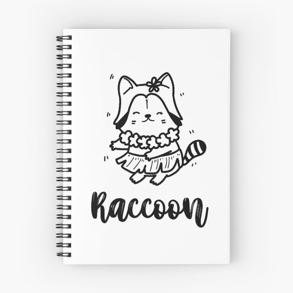 Item preview, raccoon buddy dancing dcute design designed and sold by selfesteeem.