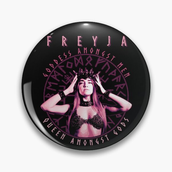 Item preview, Freyja, Goddess Amongst Men! Norse Viking Proverb, Sagas, Viking Gift, Shield Maiden designed and sold by Proverbial Wisdom Design.