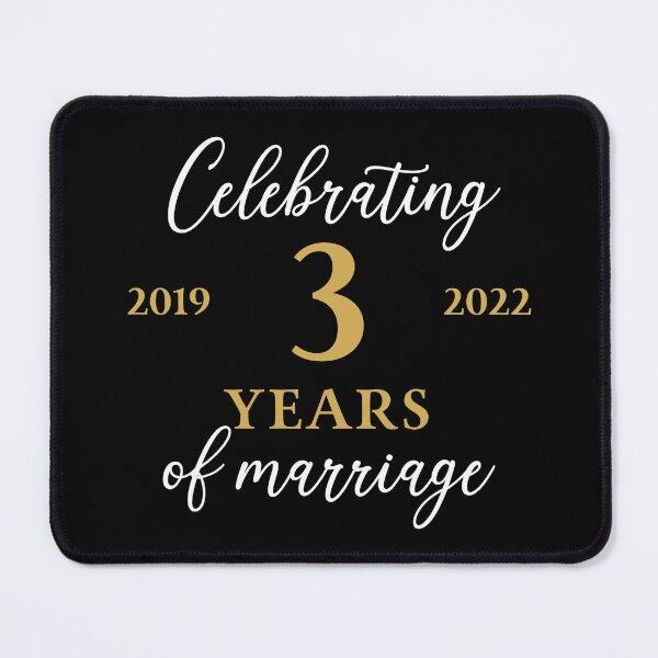 Item preview, Celebrating 3 Years of Marriage 2019 - 2022 designed and sold by ccdesign42.