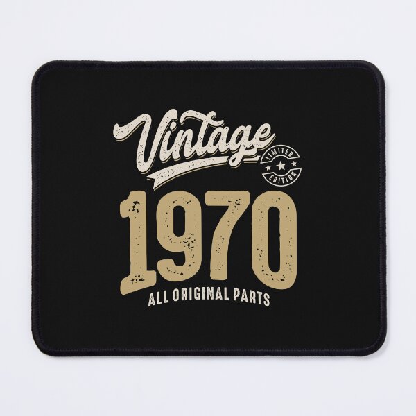 Item preview, Vintage Born in 1970 - 54th Birthday Retro Classic designed and sold by cidolopez.
