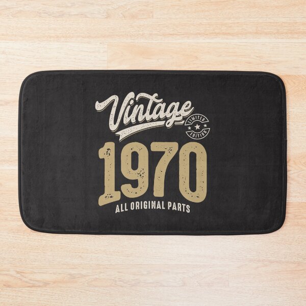 Item preview, Vintage Born in 1970 - 54th Birthday Retro Classic designed and sold by cidolopez.