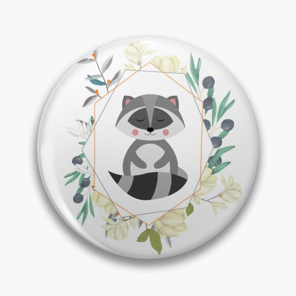 Item preview, raccoon buddy cute design designed and sold by selfesteeem.