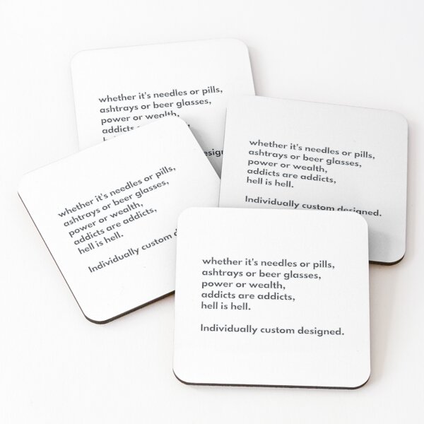 Item preview, Whether it’s needles or pills. Hell is hell. designed and sold by tdkrbooks.