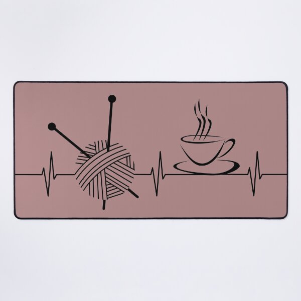 Item preview, Coffee and Crochet Heartbeat designed and sold by SunfullyYours.