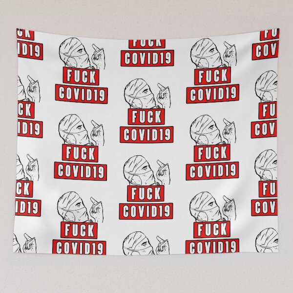 Item preview, Fuck Covid19    designed and sold by Nicoleingram96.