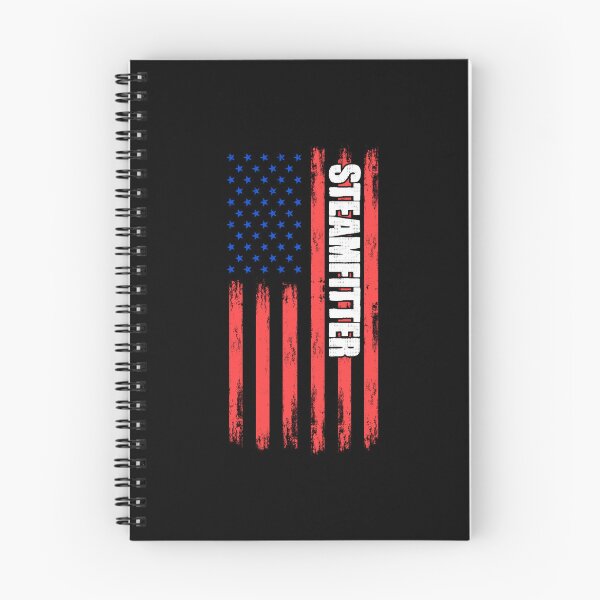 Item preview, Patriotic Steamfitter USA Flag For Steam Pipings Pipefitters designed and sold by Nessshirts.