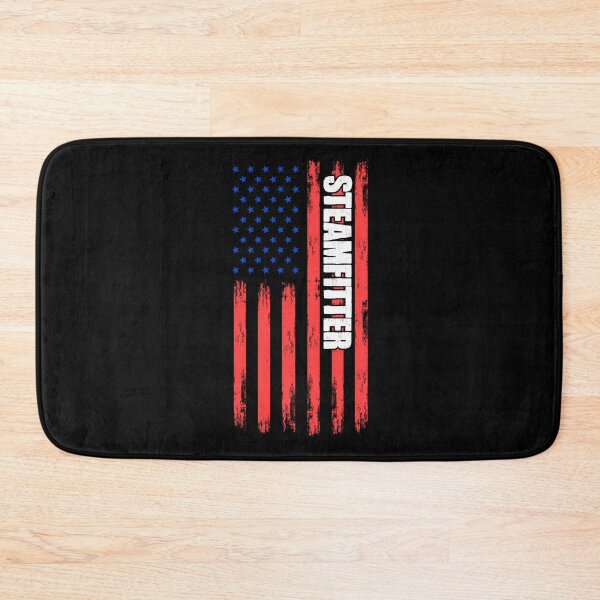 Item preview, Patriotic Steamfitter USA Flag For Steam Pipings Pipefitters designed and sold by Nessshirts.