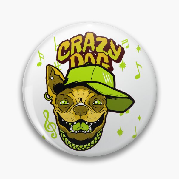 Item preview, Crazy dog foto design designed and sold by sreckov-desig.