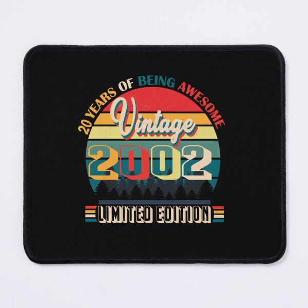 Item preview, 20 years of being awesome vintage 2002 limited edition | Born January 2002 Limited Edition 20 Years Of Being Awesome Vintage , January 2002 20 Years Old , 20th Birthday designed and sold by SimoSaladain.