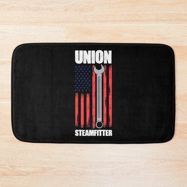 Item preview, Union Steamfitter USA Flag For A Steam Pipings Pipefitters designed and sold by Nessshirts.