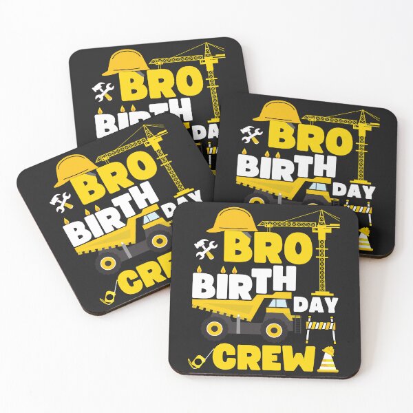 Item preview, Bro Birthday Crew Brother Construction Birthday Party designed and sold by PuPPuB.