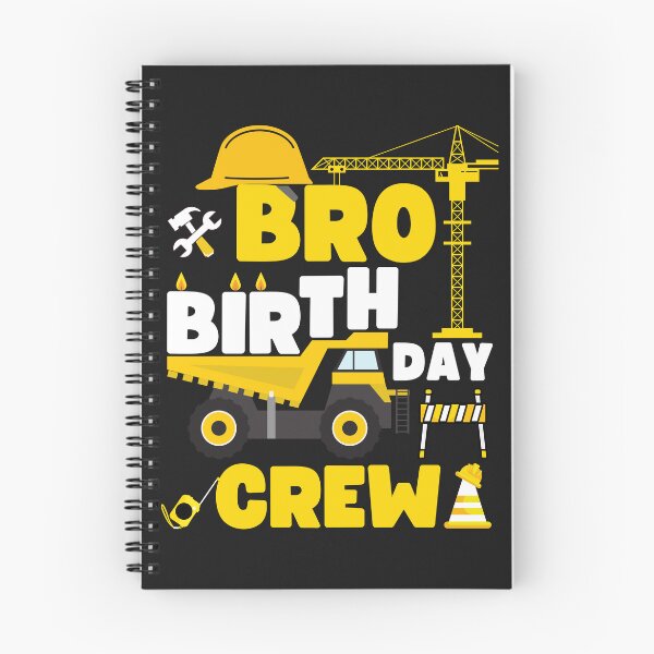Item preview, Bro Birthday Crew Brother Construction Birthday Party designed and sold by PuPPuB.