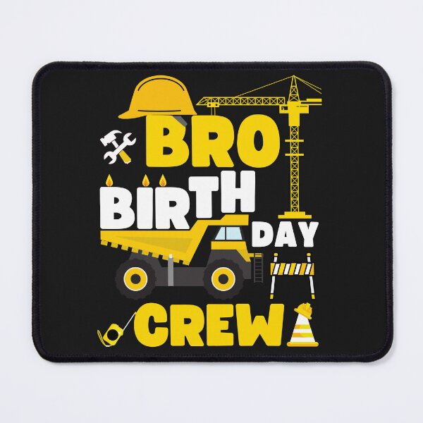 Item preview, Bro Birthday Crew Brother Construction Birthday Party designed and sold by PuPPuB.