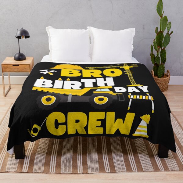 Item preview, Bro Birthday Crew Brother Construction Birthday Party designed and sold by PuPPuB.