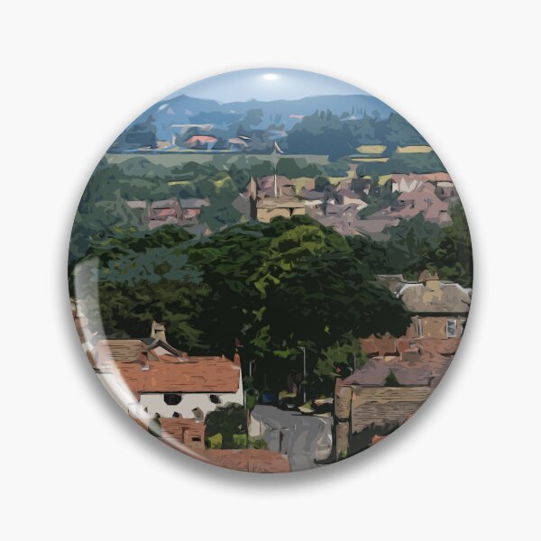 Artikelvorschau, Harthill with Woodall Village - Summer entworfen und verkauft von Paul Rowland.