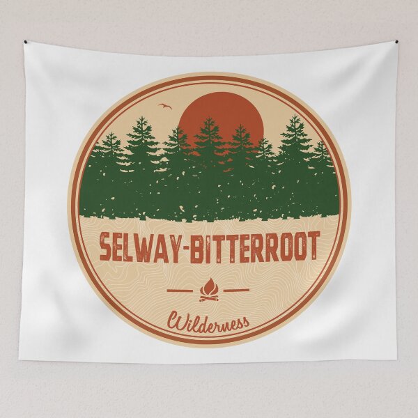 Item preview, Selway-Bitterroot Wilderness Montana Idaho designed and sold by Esskay Designs.