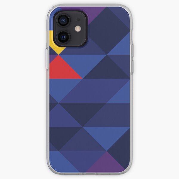 Red Bull Racing F1 Team Geometric Print Funda blanda para iPhone