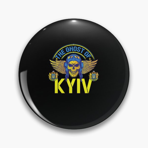 Item preview, The Ghost of Kyiv, Stand With Ukraine, Ace Fighter Pilot designed and sold by CharlesEkokob.