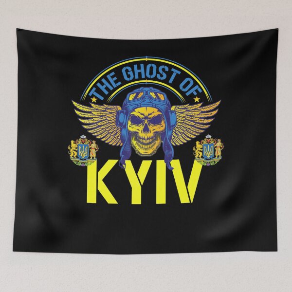Item preview, The Ghost of Kyiv, Stand With Ukraine, Ace Fighter Pilot designed and sold by CharlesEkokob.