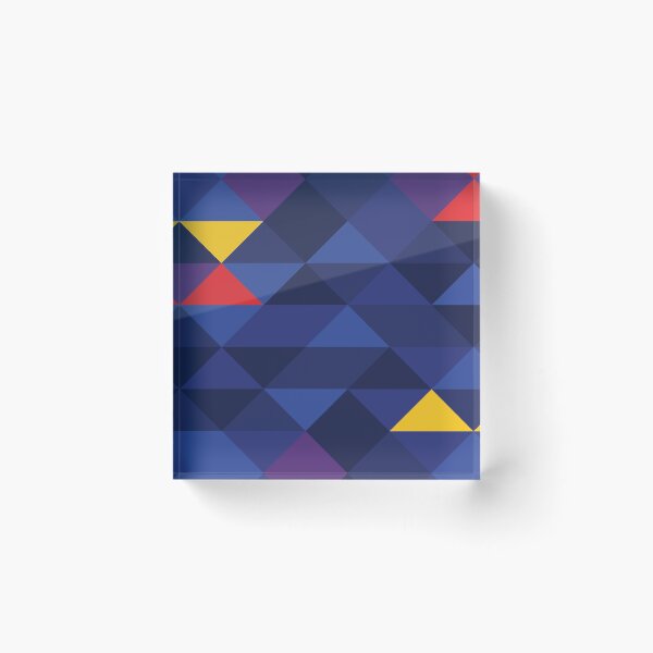 Item preview, Red Bull Racing F1 Team Geometric Print designed and sold by kiss-the-apex.