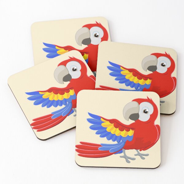 Item preview, The Beautiful Parrot, talking parrot designed and sold by LGMmugsdesign.