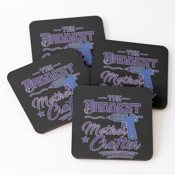 Item preview, The Baddest Mother Crafter Funny DIY Crafting Mom Gift designed and sold by shortfom.