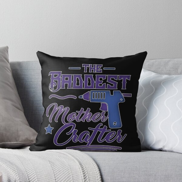 Item preview, The Baddest Mother Crafter Funny DIY Crafting Mom Gift designed and sold by shortfom.
