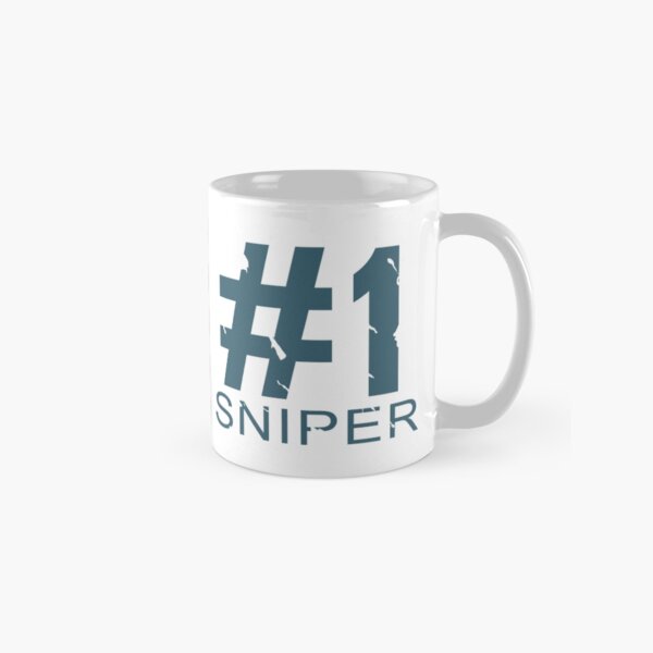 Item preview, Sniper Mug Design (BLU) designed and sold by Ilona Iske.