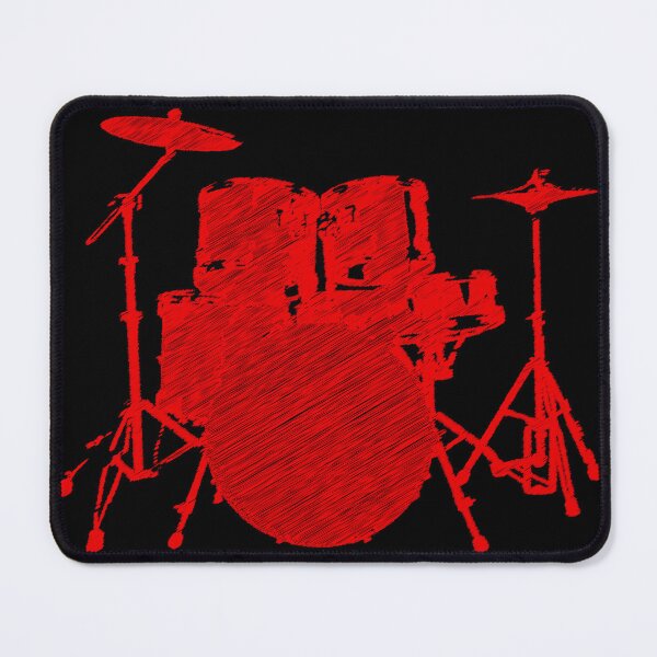 Item preview, Red drawing drum kit designed and sold by WuZe.