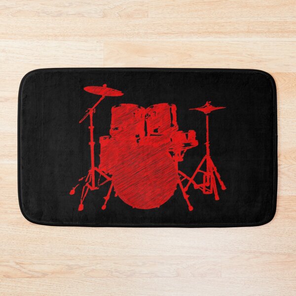 Item preview, Red drawing drum kit designed and sold by WuZe.