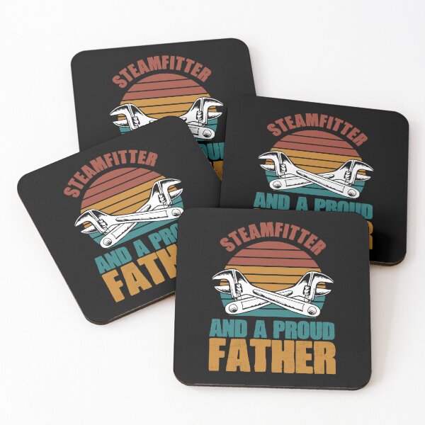 Item preview, Father Pride For A Pipefitter Steam Pipings Steamfitter Dad designed and sold by Nessshirts.