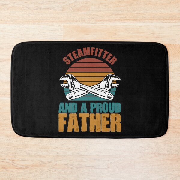 Item preview, Father Pride For A Pipefitter Steam Pipings Steamfitter Dad designed and sold by Nessshirts.